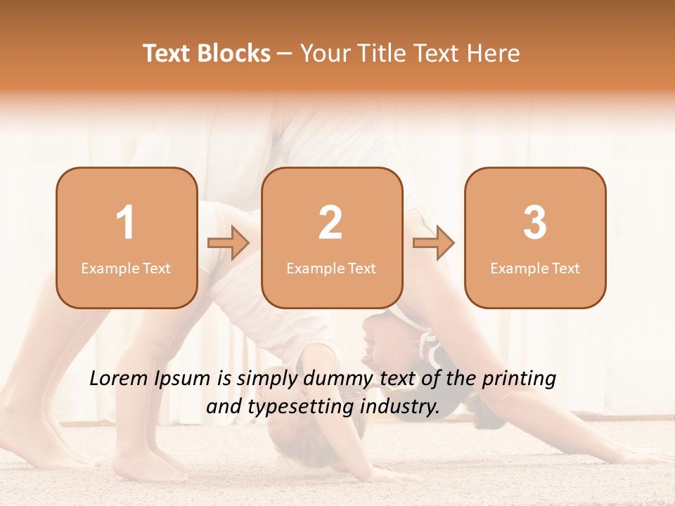 Enjoyment Position Lifestyle PowerPoint Template