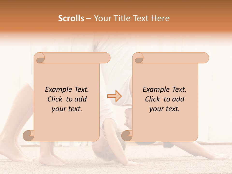 Enjoyment Position Lifestyle PowerPoint Template