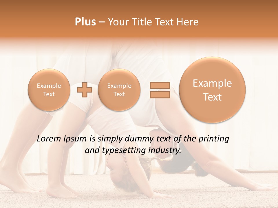 Enjoyment Position Lifestyle PowerPoint Template