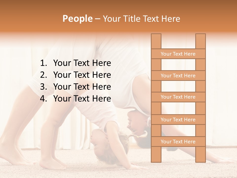 Enjoyment Position Lifestyle PowerPoint Template