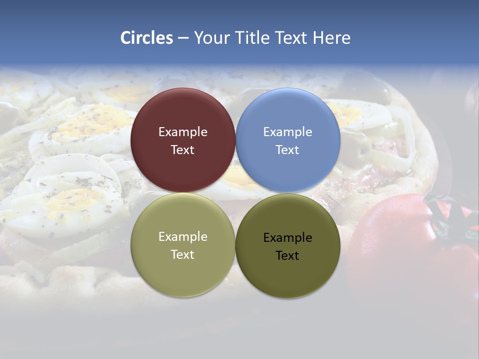 Italian Food Olives Fast Food PowerPoint Template