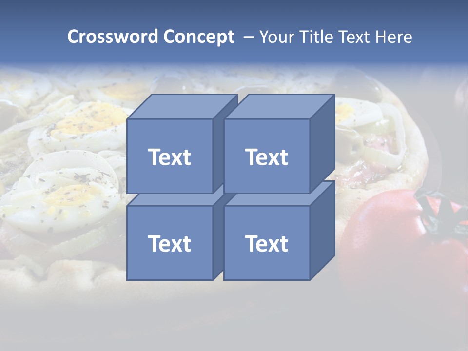 Italian Food Olives Fast Food PowerPoint Template