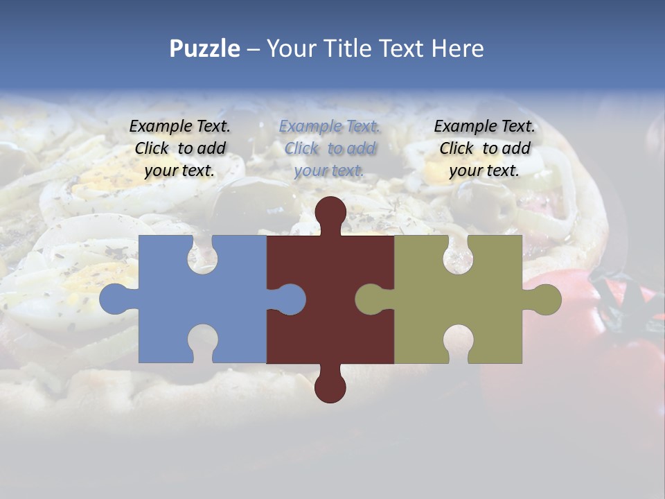 Italian Food Olives Fast Food PowerPoint Template