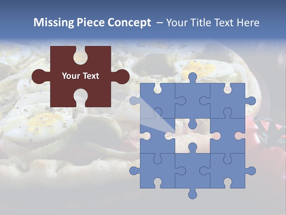 Italian Food Olives Fast Food PowerPoint Template