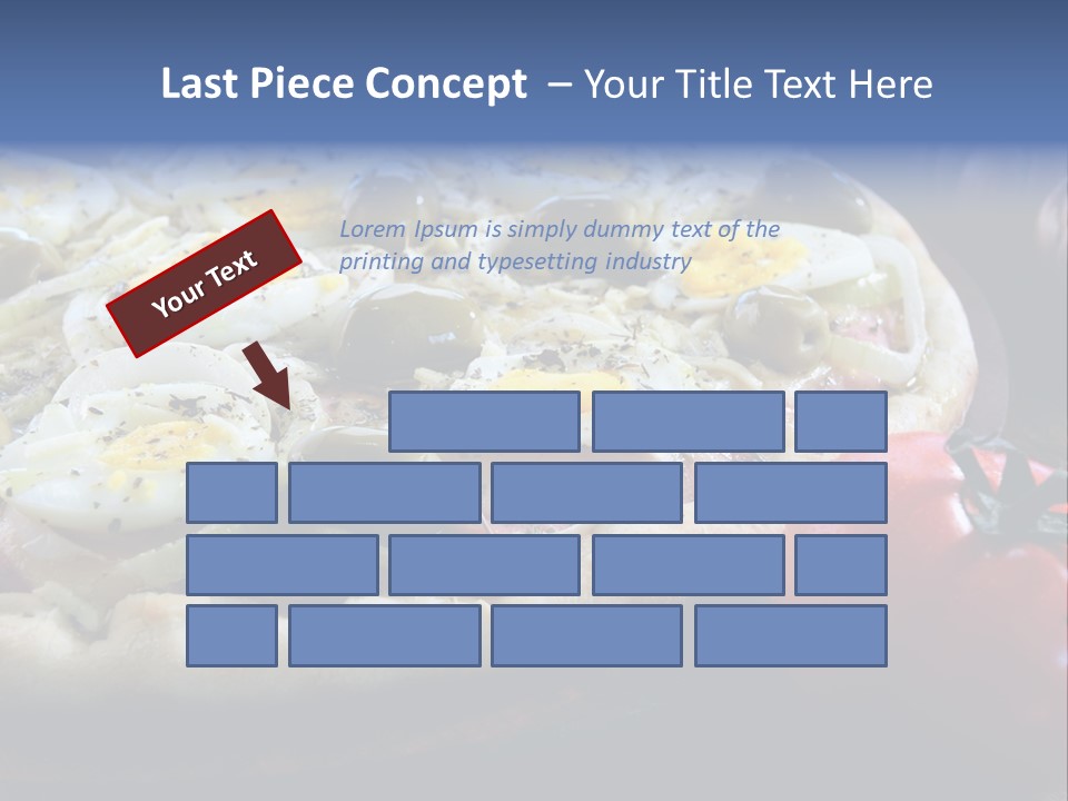 Italian Food Olives Fast Food PowerPoint Template