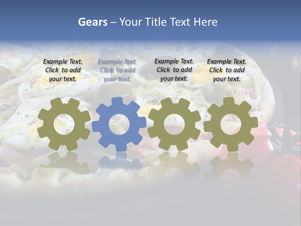 Italian Food Olives Fast Food PowerPoint Template