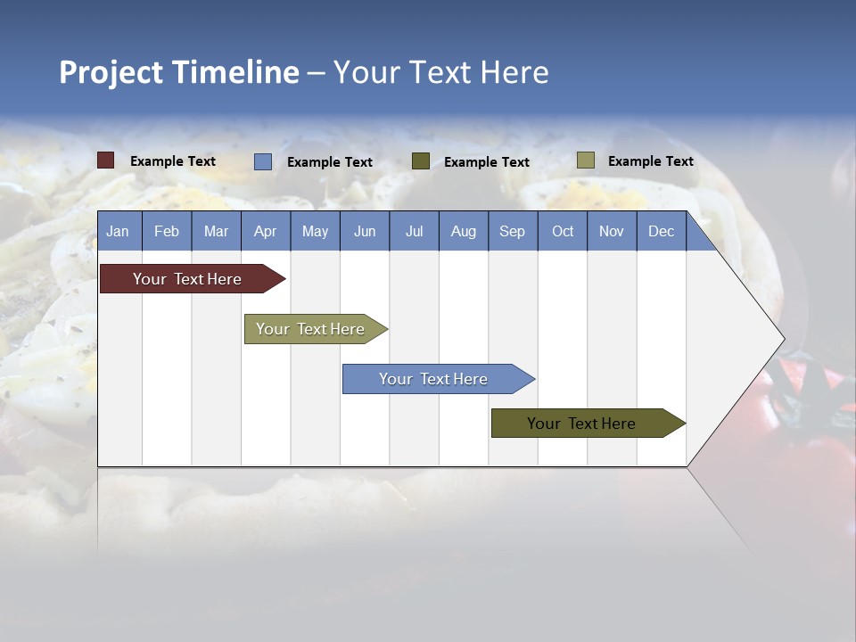 Italian Food Olives Fast Food PowerPoint Template