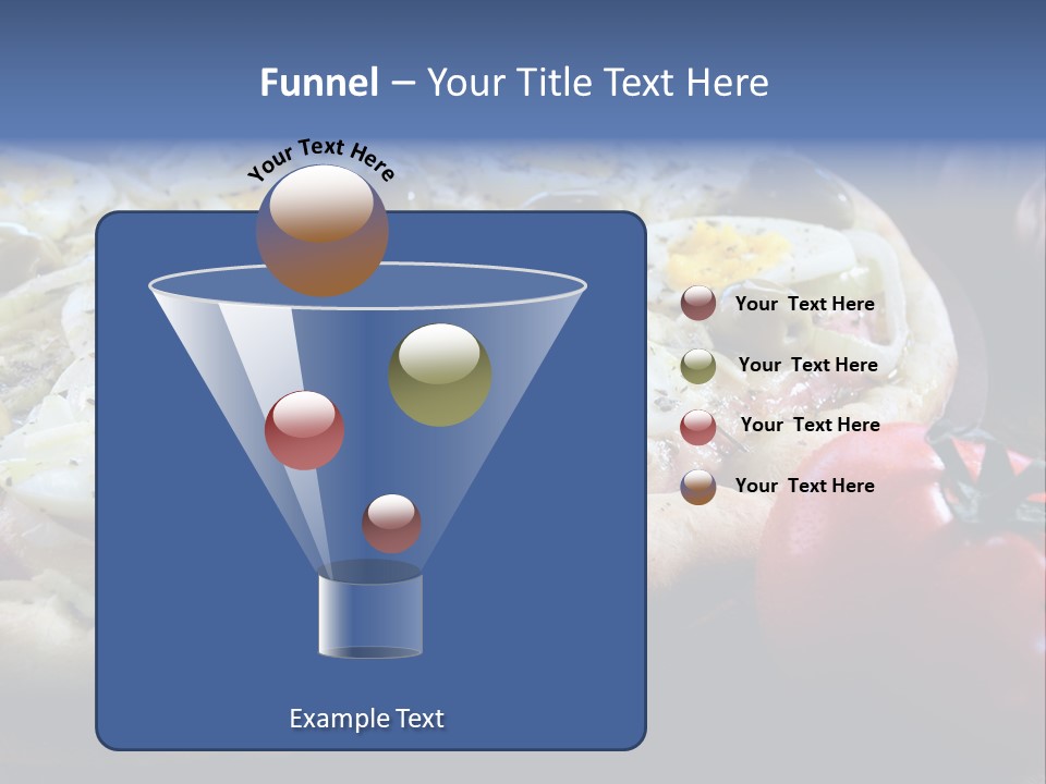 Italian Food Olives Fast Food PowerPoint Template