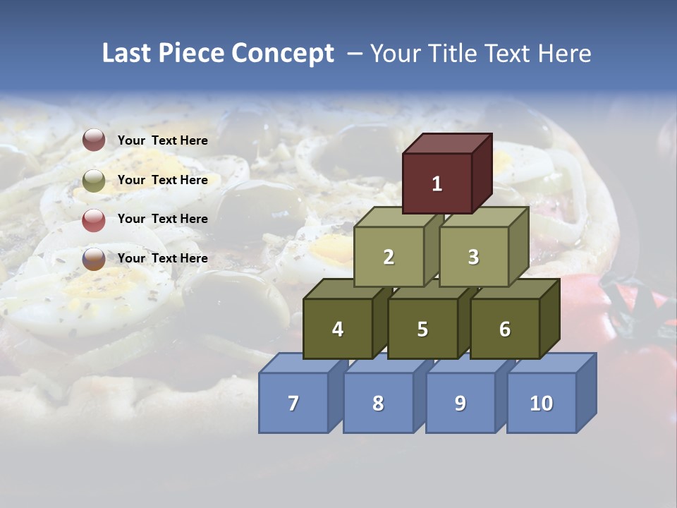 Italian Food Olives Fast Food PowerPoint Template