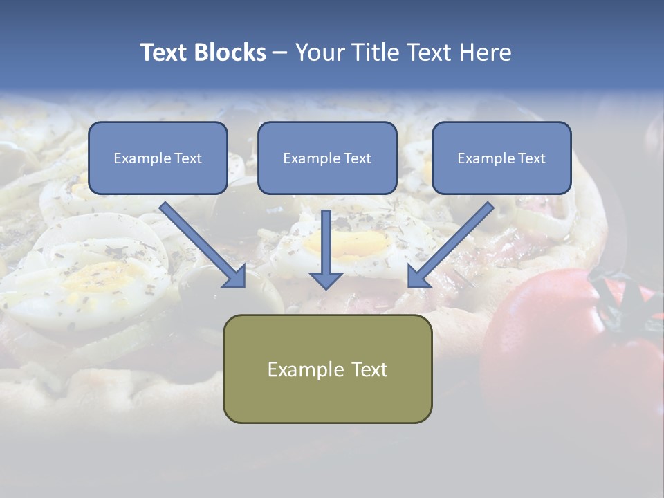Italian Food Olives Fast Food PowerPoint Template