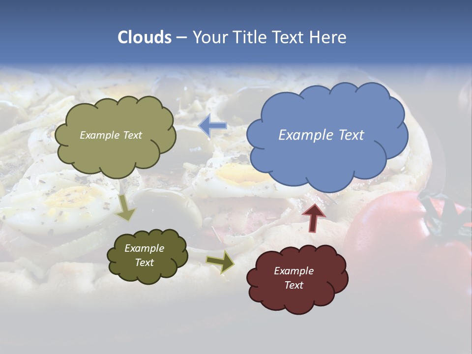 Italian Food Olives Fast Food PowerPoint Template