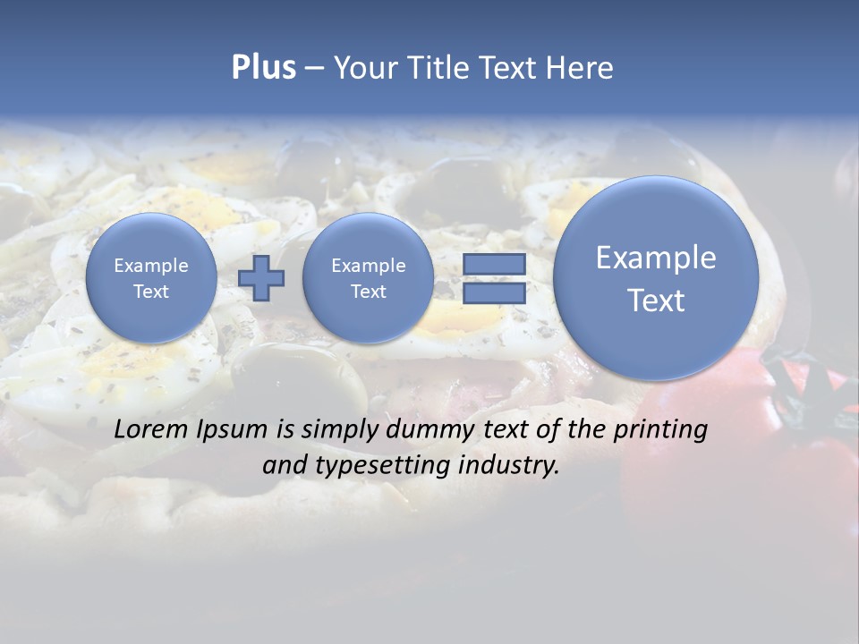 Italian Food Olives Fast Food PowerPoint Template