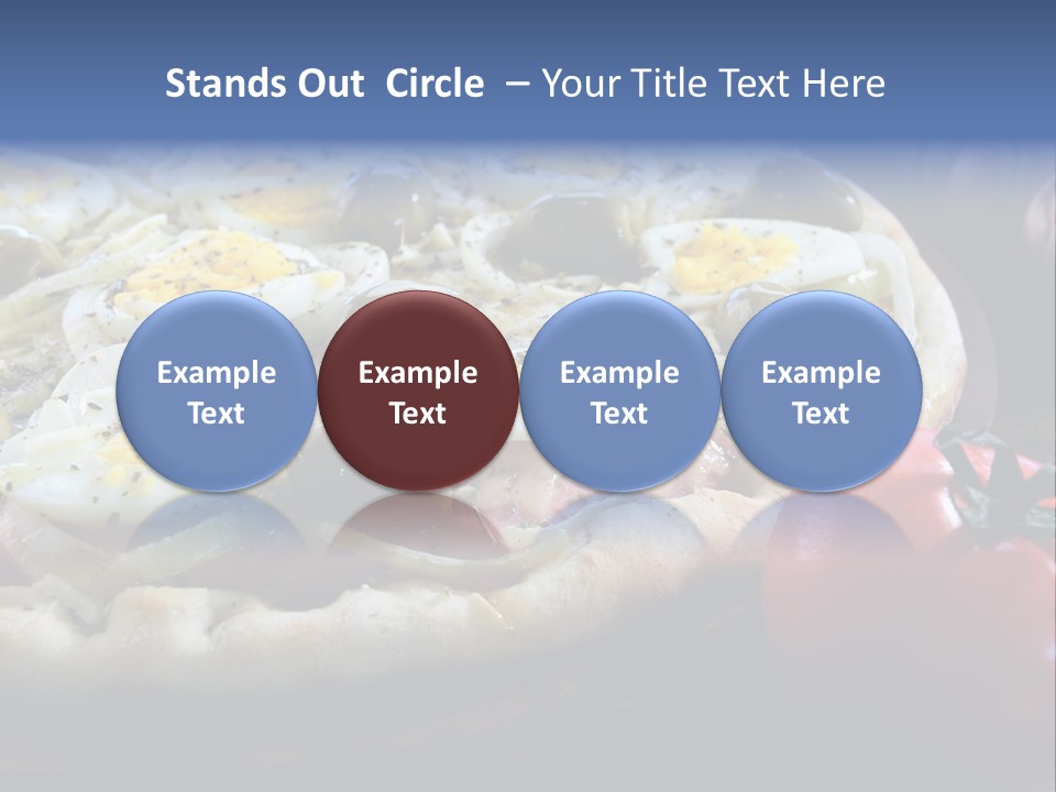 Italian Food Olives Fast Food PowerPoint Template