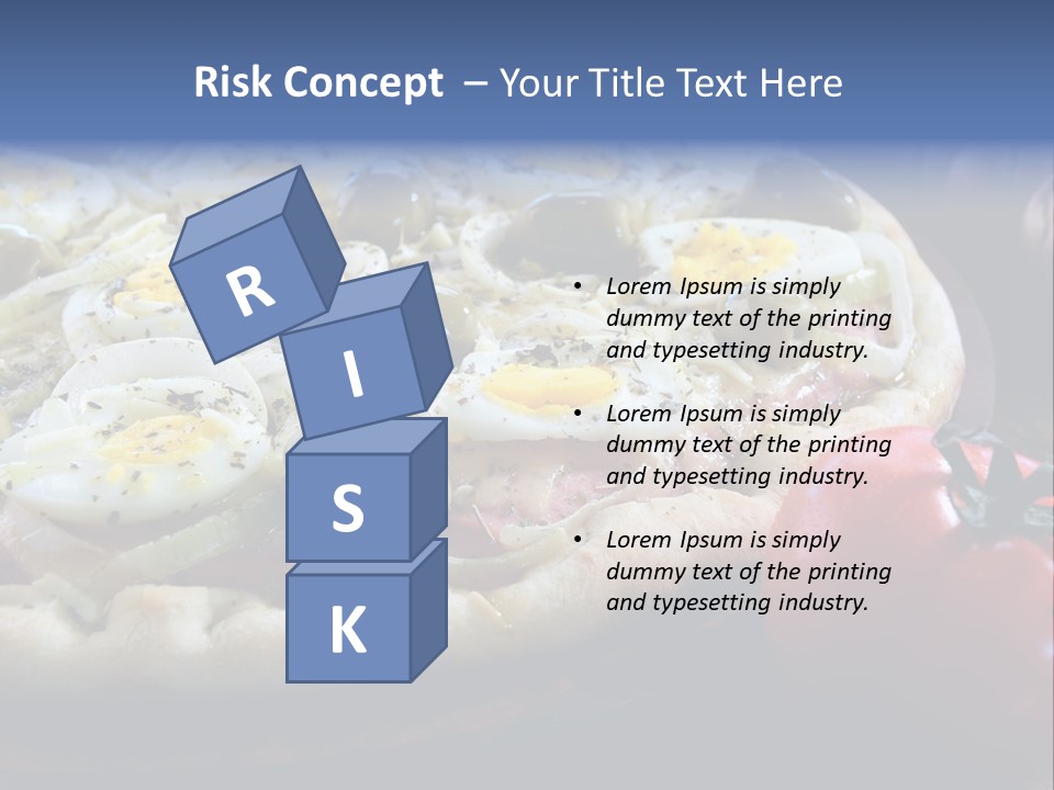 Italian Food Olives Fast Food PowerPoint Template