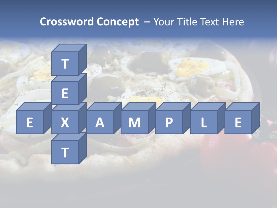 Italian Food Olives Fast Food PowerPoint Template