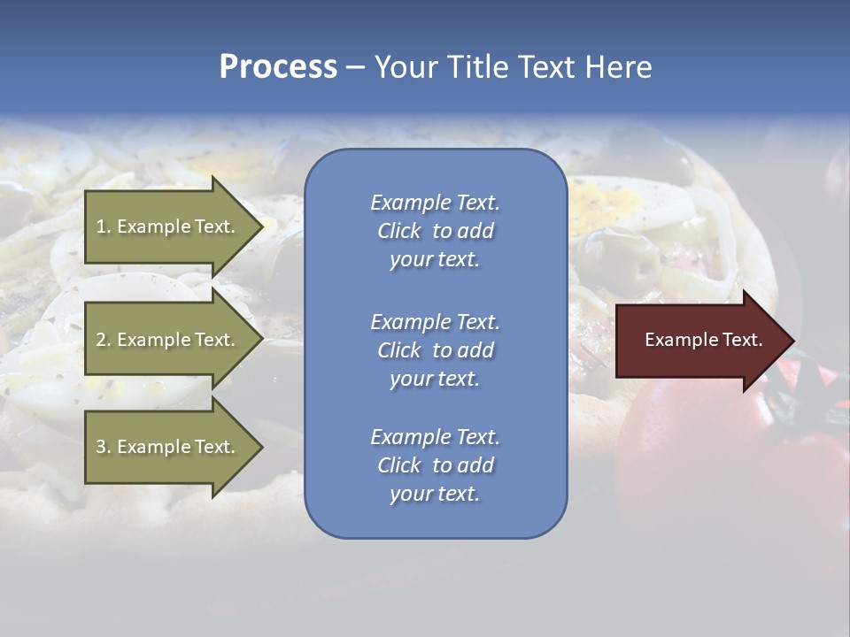 Italian Food Olives Fast Food PowerPoint Template