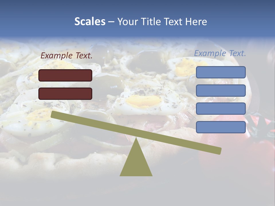 Italian Food Olives Fast Food PowerPoint Template