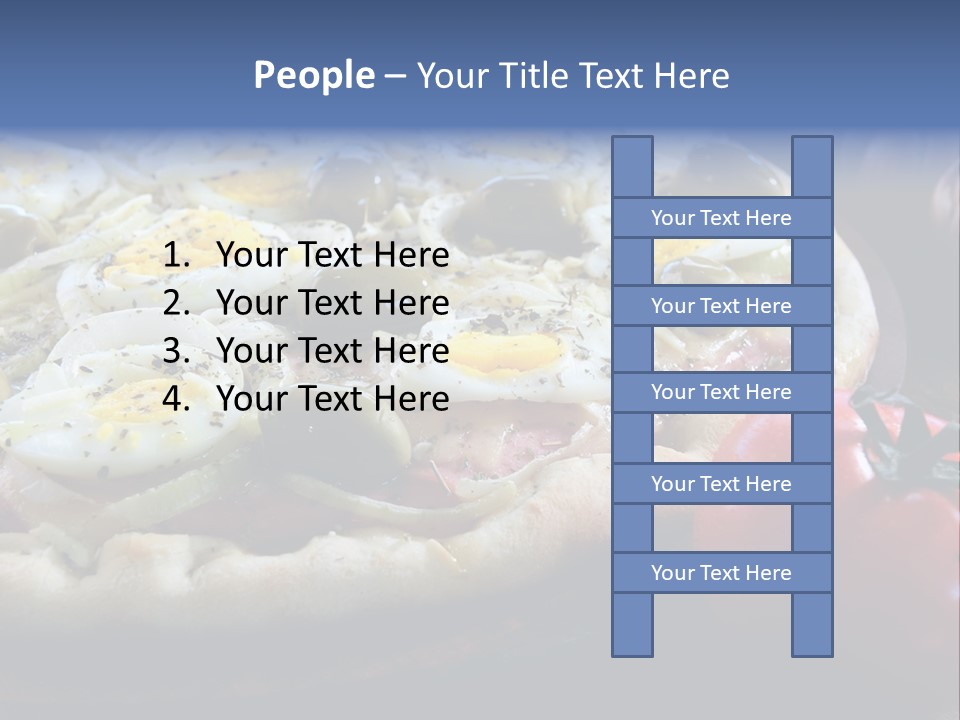 Italian Food Olives Fast Food PowerPoint Template