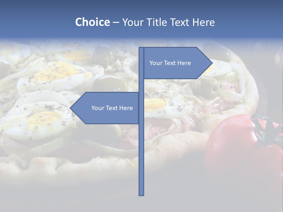 Italian Food Olives Fast Food PowerPoint Template