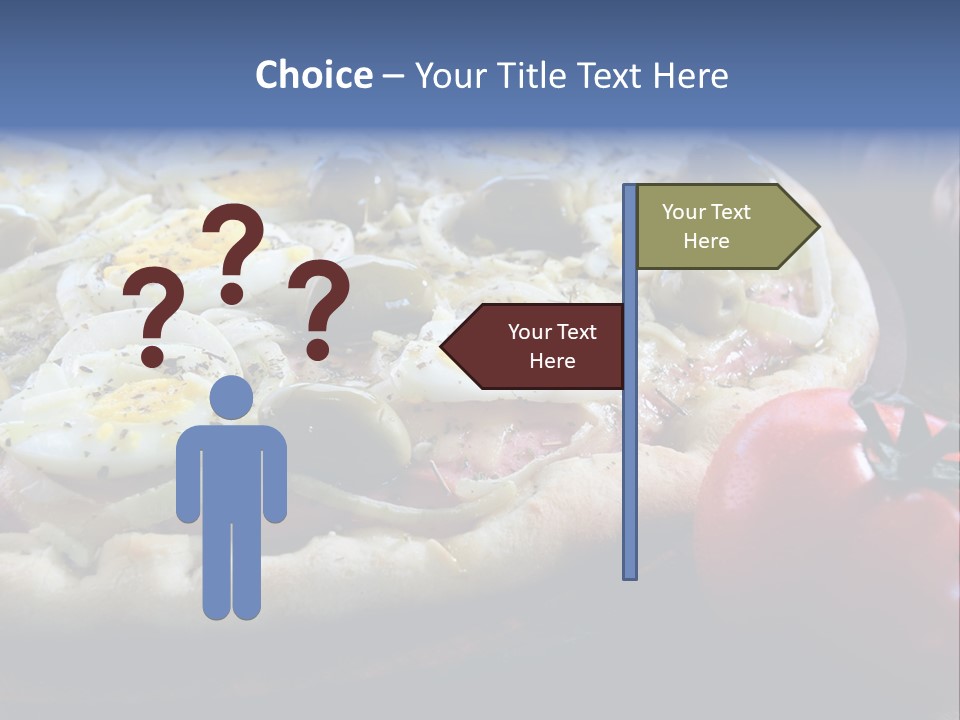 Italian Food Olives Fast Food PowerPoint Template