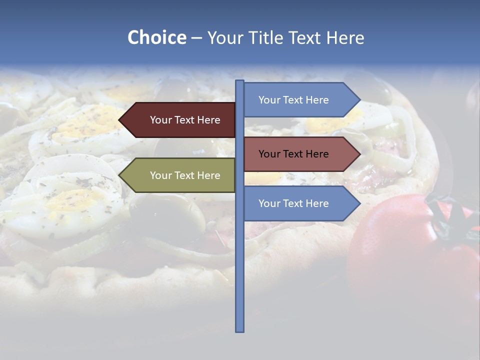 Italian Food Olives Fast Food PowerPoint Template