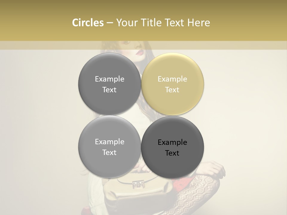 Charming Stylish Glamour PowerPoint Template