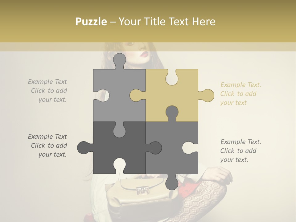 Charming Stylish Glamour PowerPoint Template