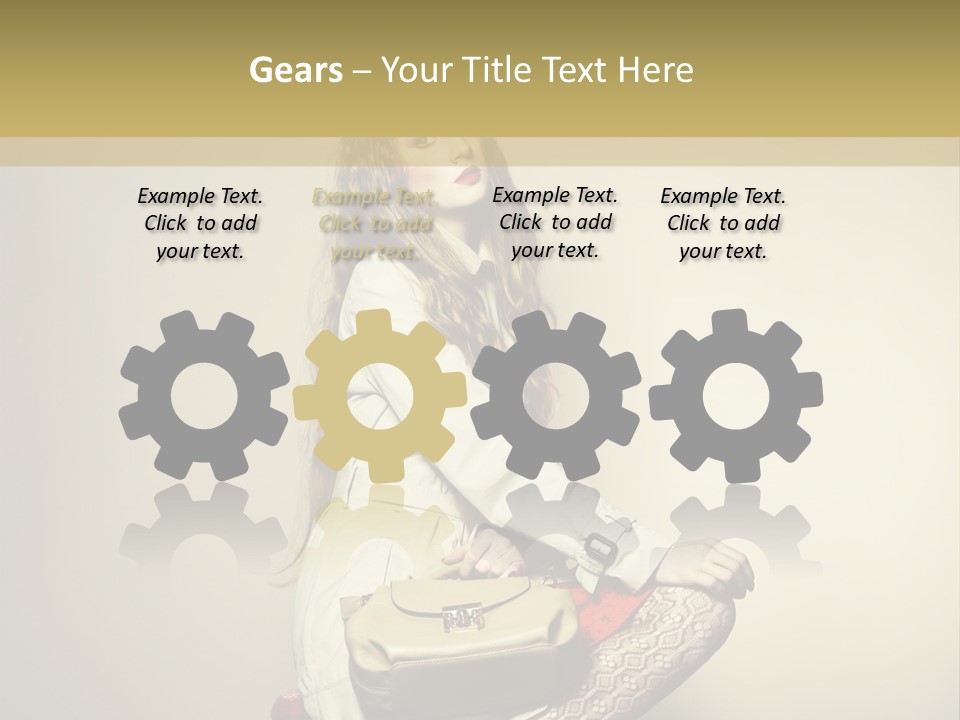 Charming Stylish Glamour PowerPoint Template