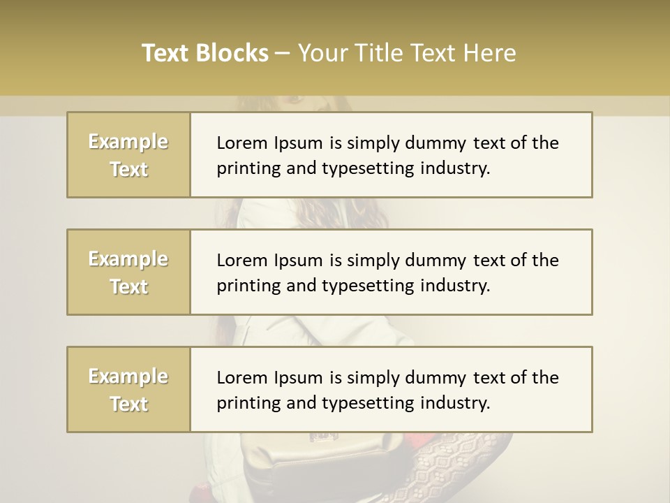 Charming Stylish Glamour PowerPoint Template