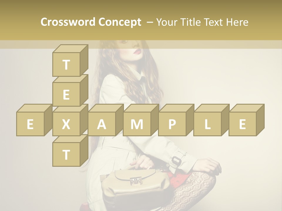 Charming Stylish Glamour PowerPoint Template