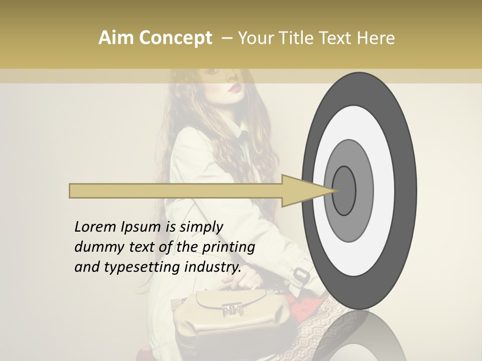 Charming Stylish Glamour PowerPoint Template