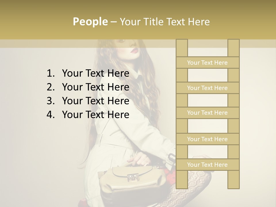 Charming Stylish Glamour PowerPoint Template