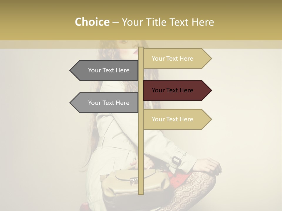 Charming Stylish Glamour PowerPoint Template