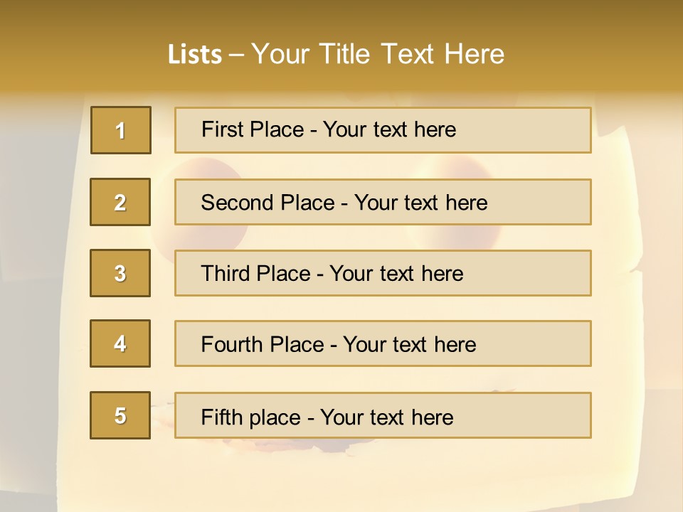 Gastronomy Funny Happy PowerPoint Template