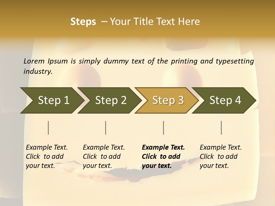 Gastronomy Funny Happy PowerPoint Template