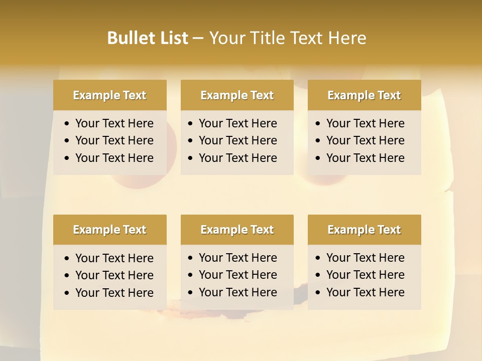 Gastronomy Funny Happy PowerPoint Template