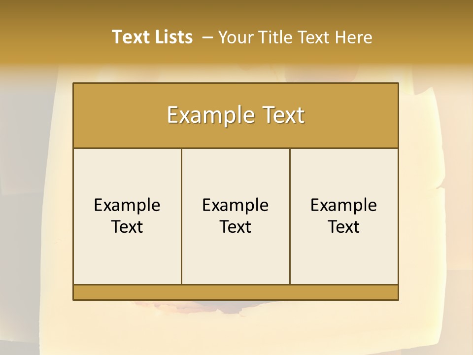 Gastronomy Funny Happy PowerPoint Template