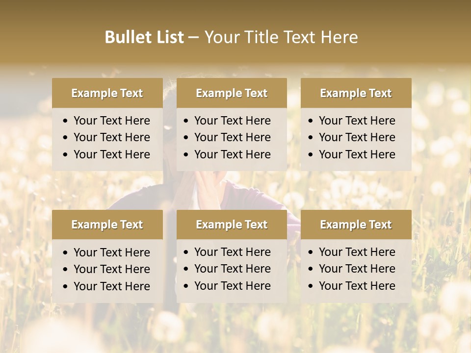 Hawkbit Allergy Happiness PowerPoint Template