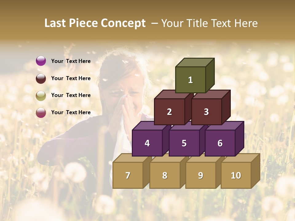 Hawkbit Allergy Happiness PowerPoint Template