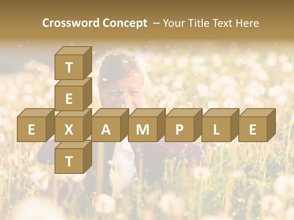 Hawkbit Allergy Happiness PowerPoint Template