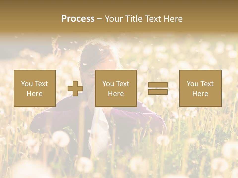 Hawkbit Allergy Happiness PowerPoint Template