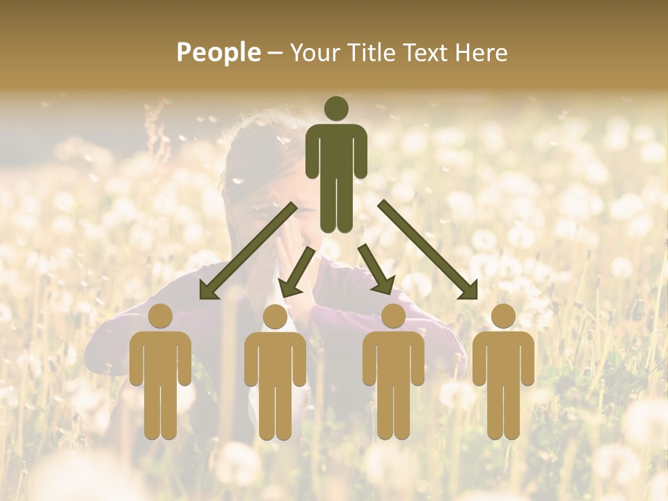 Hawkbit Allergy Happiness PowerPoint Template