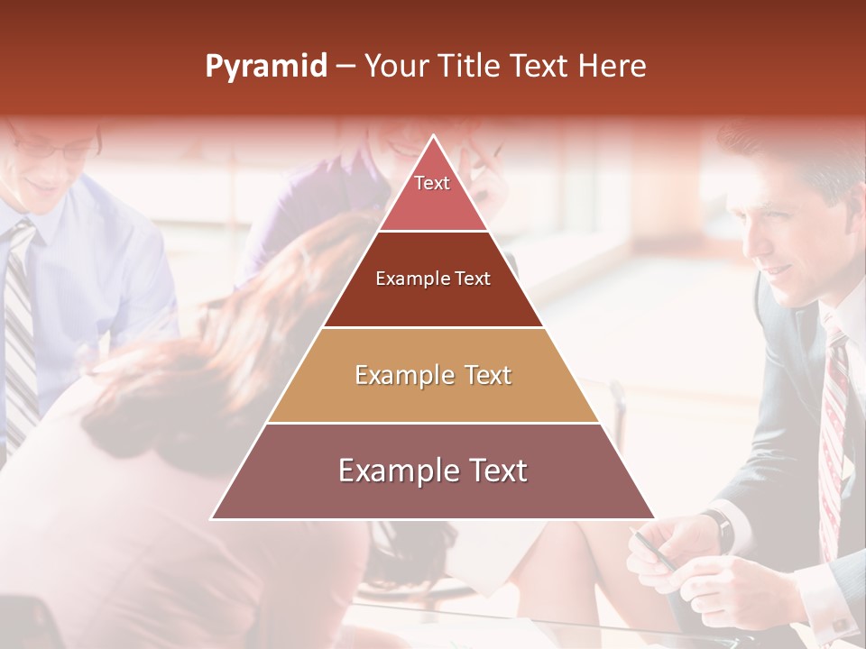 Desk Knowhow Businessman PowerPoint Template