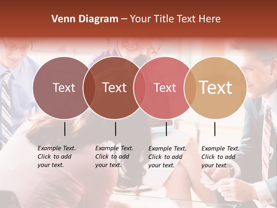 Desk Knowhow Businessman PowerPoint Template