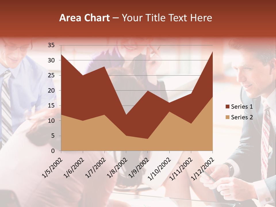Desk Knowhow Businessman PowerPoint Template