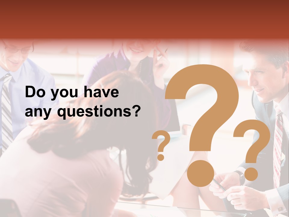 Desk Knowhow Businessman PowerPoint Template