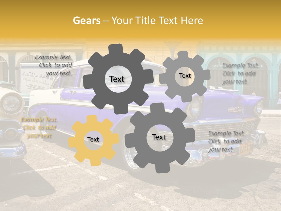 Road Communism Holiday PowerPoint Template