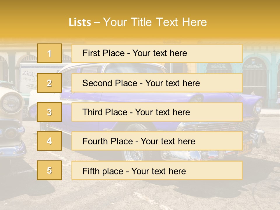 Road Communism Holiday PowerPoint Template