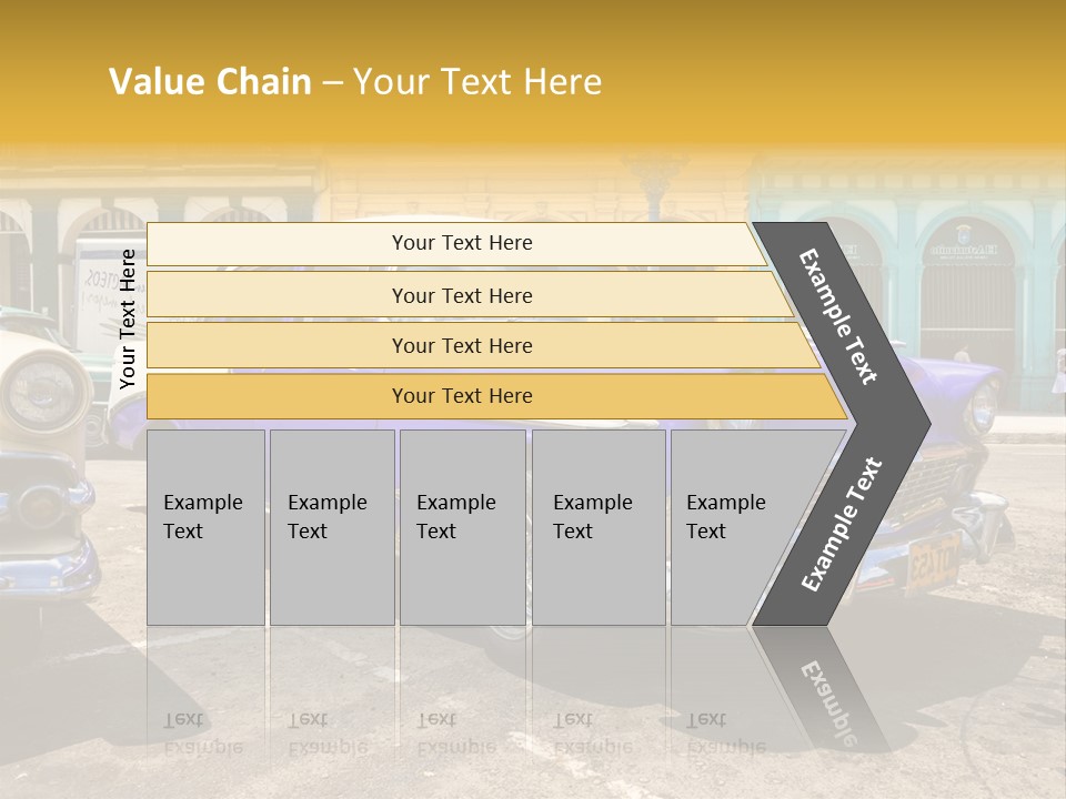Road Communism Holiday PowerPoint Template