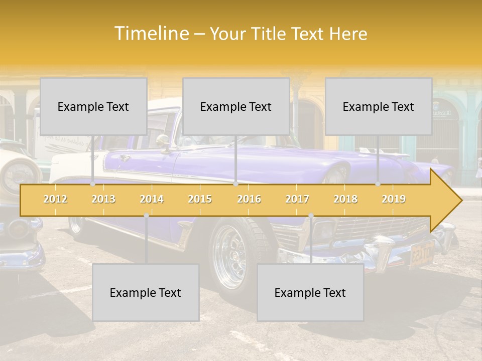 Road Communism Holiday PowerPoint Template